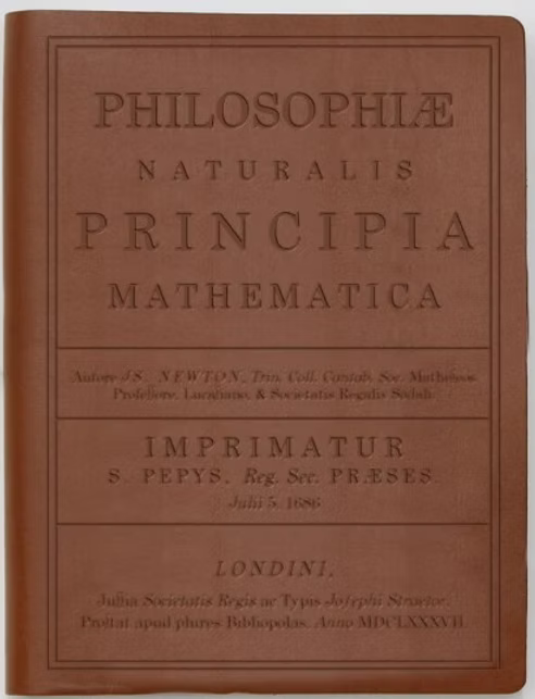 Discovery Books Principia Mathematica notebook